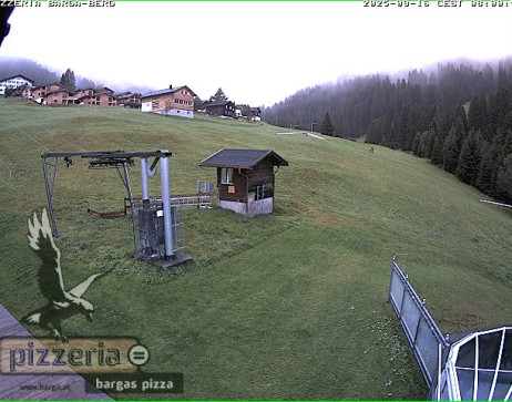 Gargellen: Blick auf den berg