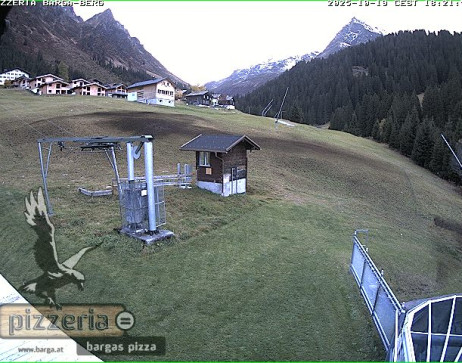 Gargellen: Blick auf den berg