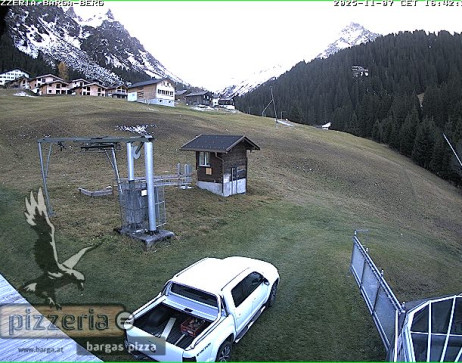 Gargellen: Blick auf den berg