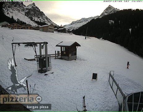 Gargellen: Blick auf den berg