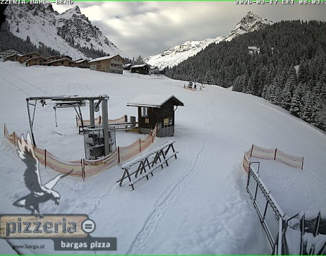 Gargellen: Blick auf den berg