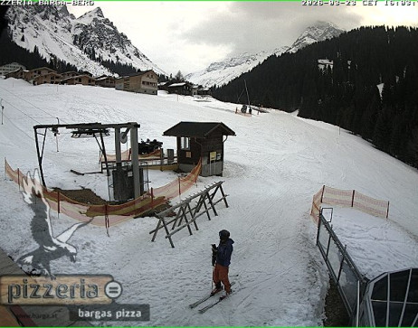 Gargellen: Blick auf den berg