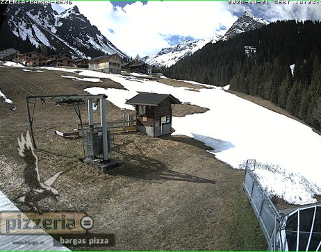 Gargellen: Blick auf den berg