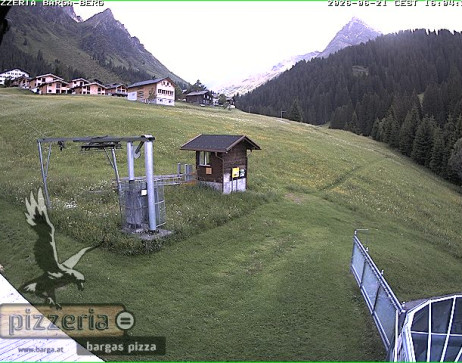 Gargellen: Blick auf den berg
