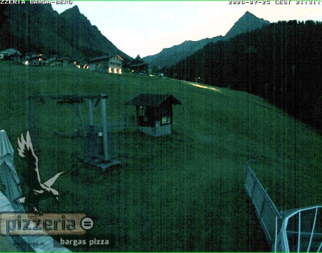 Gargellen: Blick auf den berg