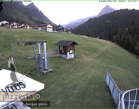Gargellen: Blick auf den berg