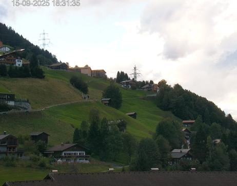 Gaschurn: Blick zur Talstation