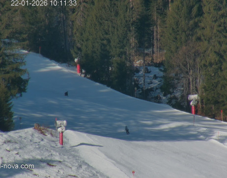 Gaschurn: Blick zur Talabfahrt