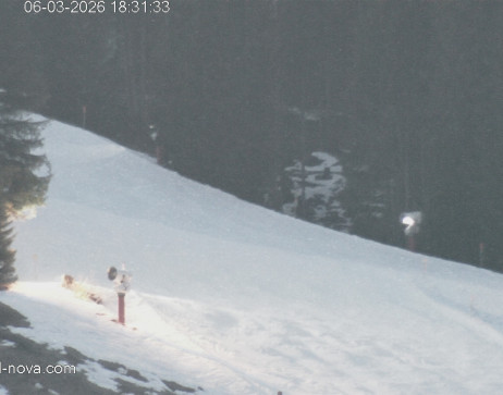 Gaschurn: Blick zur Talabfahrt