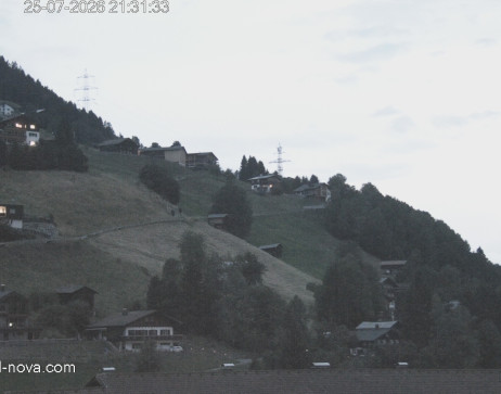 Gaschurn: Blick zur Talabfahrt