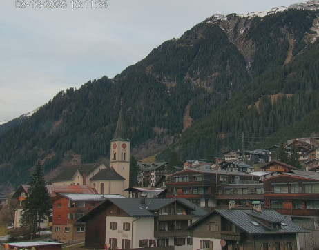 Gaschurn: Blick zum Ortskern