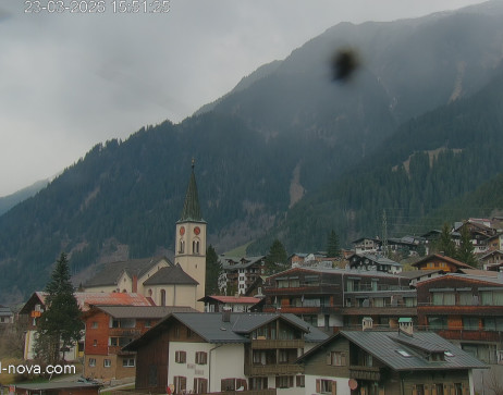 Gaschurn: Blick zum Ortskern