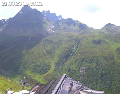 Silvretta Montafon: Blick zur Valisera