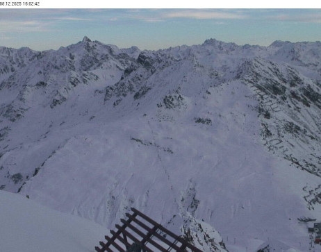 Silvretta Montafon: Blick auf Fredakopf