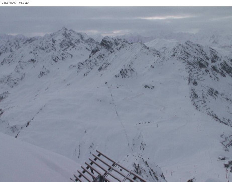 Silvretta Montafon: Blick auf Fredakopf