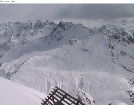 Silvretta Montafon: Blick auf Fredakopf
