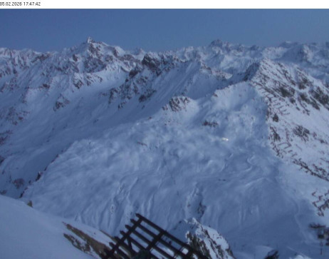 Silvretta Montafon: Blick auf Fredakopf