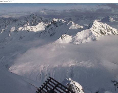 Silvretta Montafon: Blick auf Fredakopf